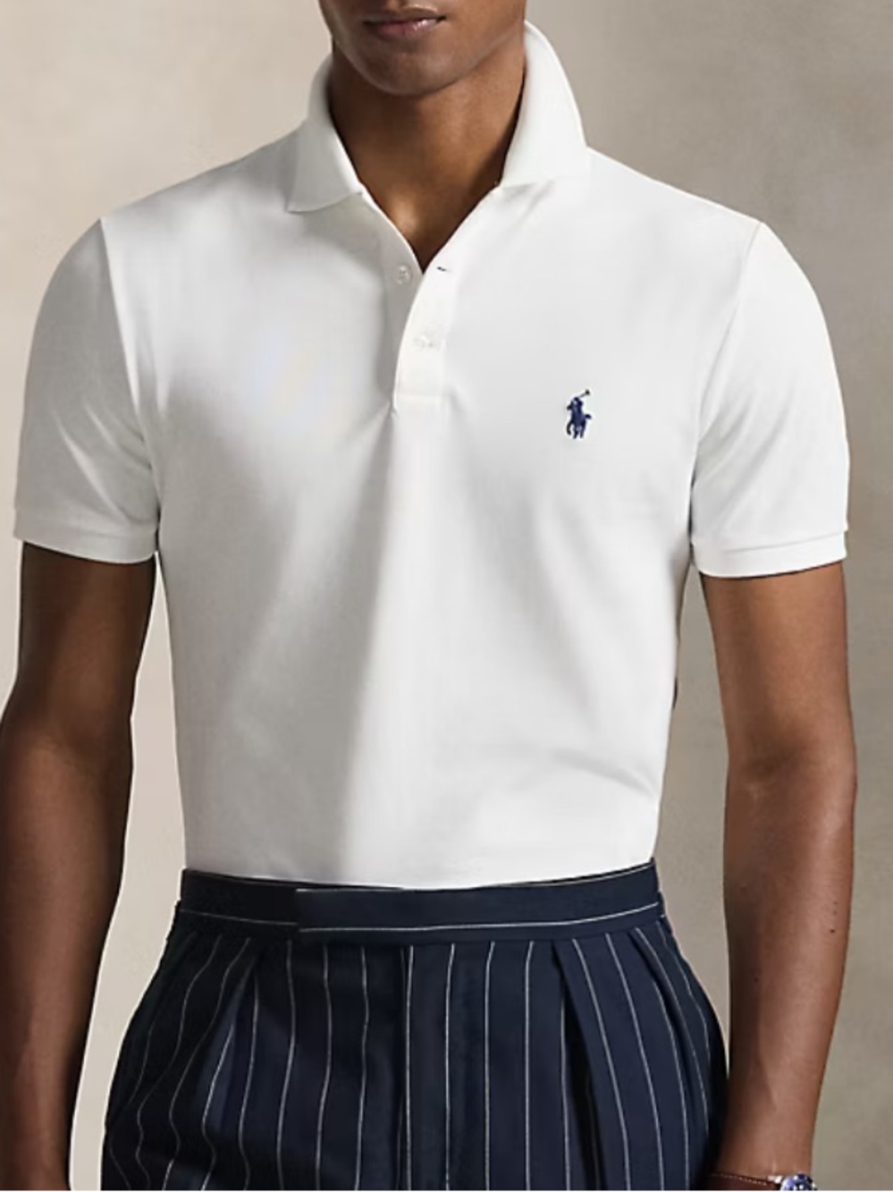 Polo Ralph Lauren | Men’s Custom Slim Fit Stretch Mesh Polo Shirt XL
